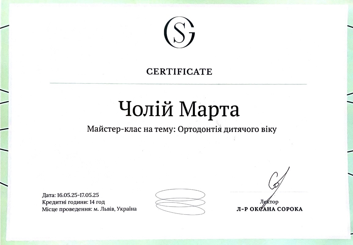 Чолій Марта