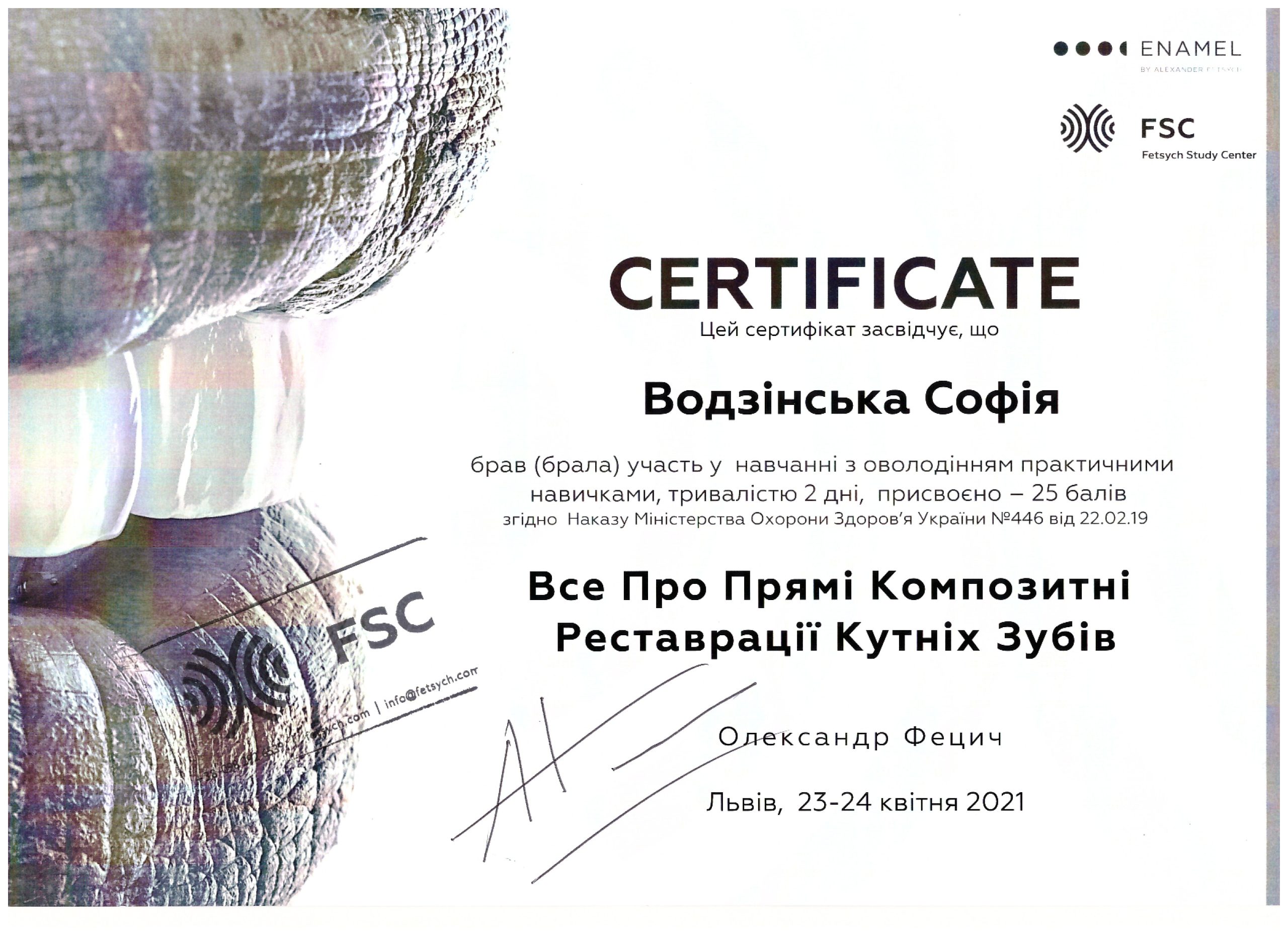 Водзінська Софія